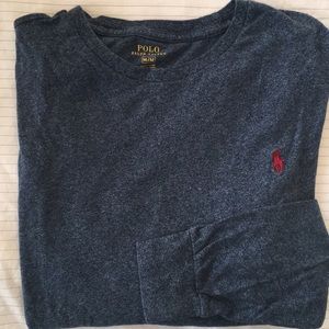 Polo long sleeve tee. M